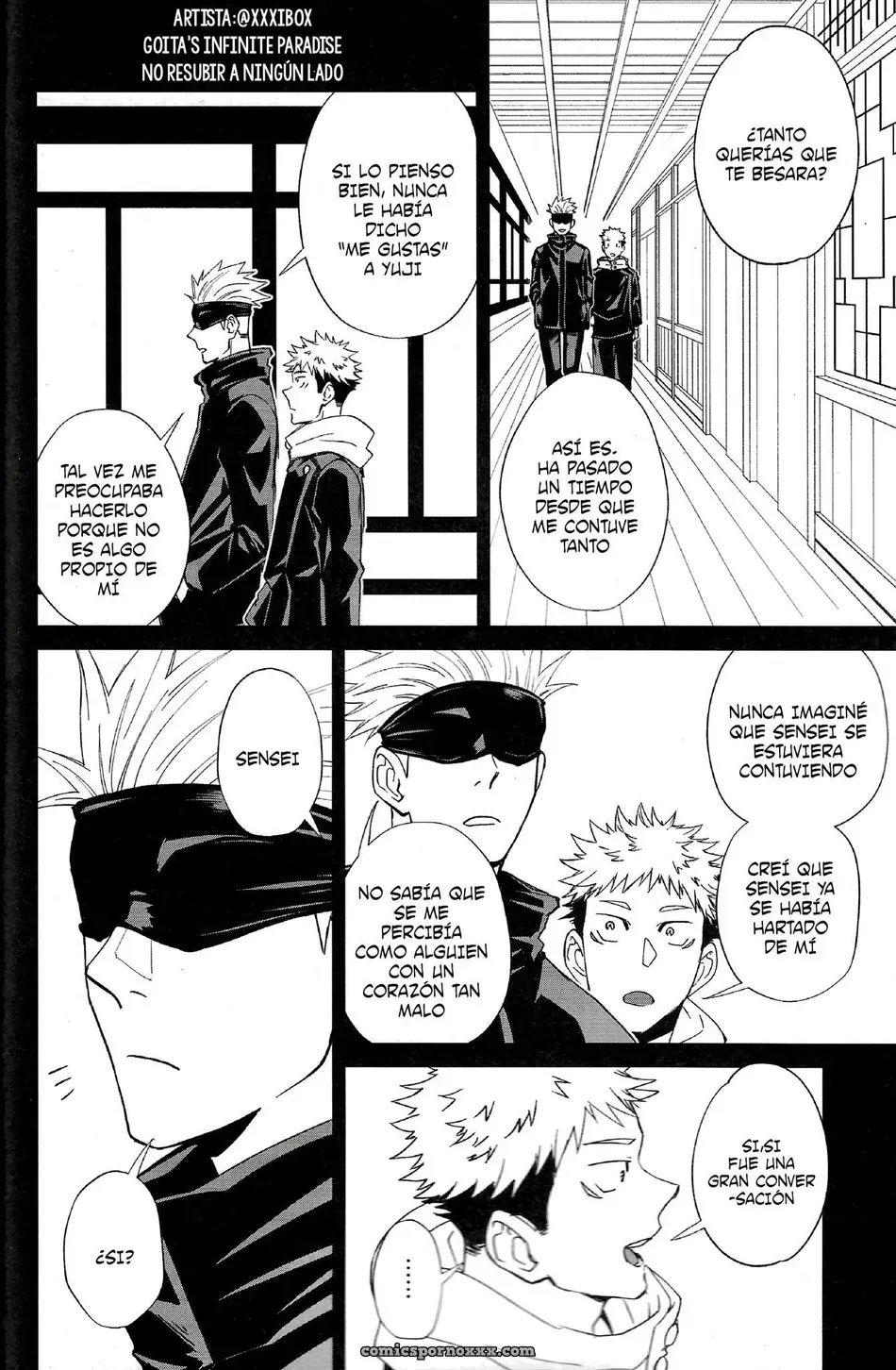 Please, Kiss me – Jujutsu Kaisen Gay - Página 39