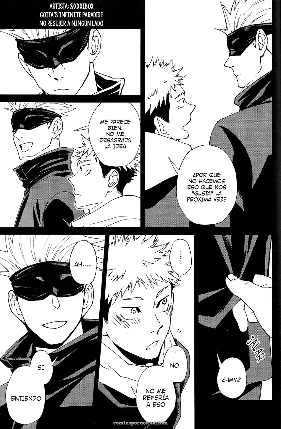Please, Kiss me – Jujutsu Kaisen Gay - Página 40