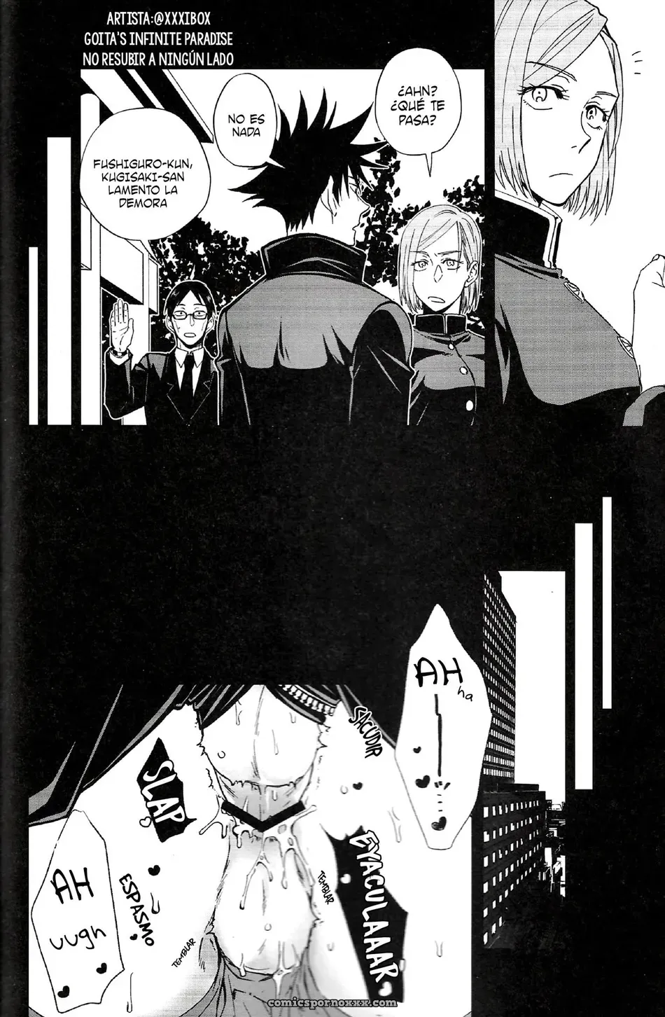 Please, Kiss me – Jujutsu Kaisen Gay - Página 43