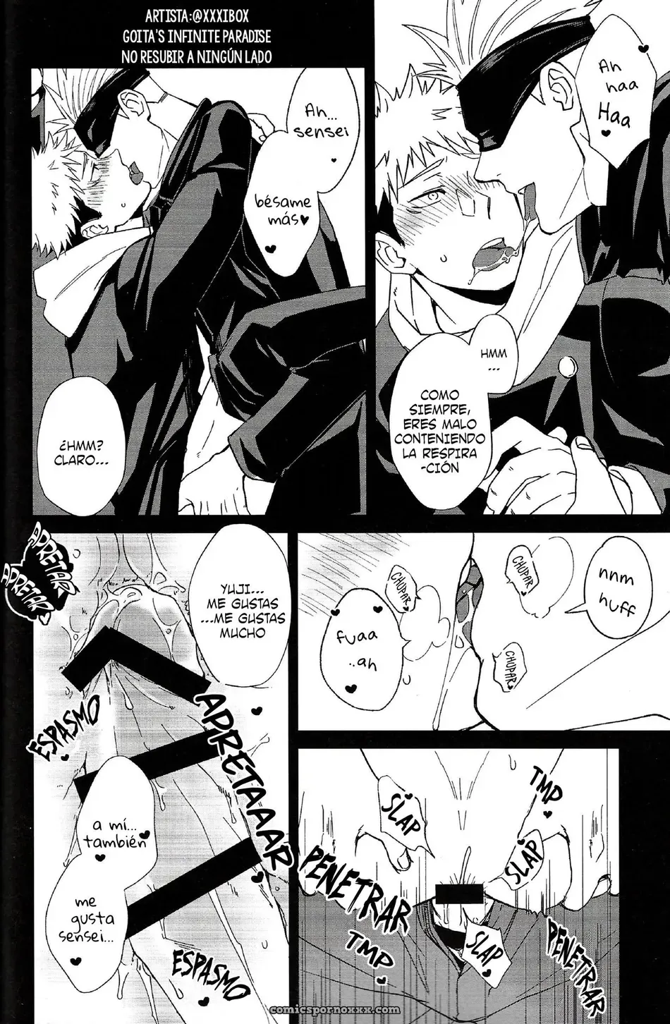 Please, Kiss me – Jujutsu Kaisen Gay - Página 45