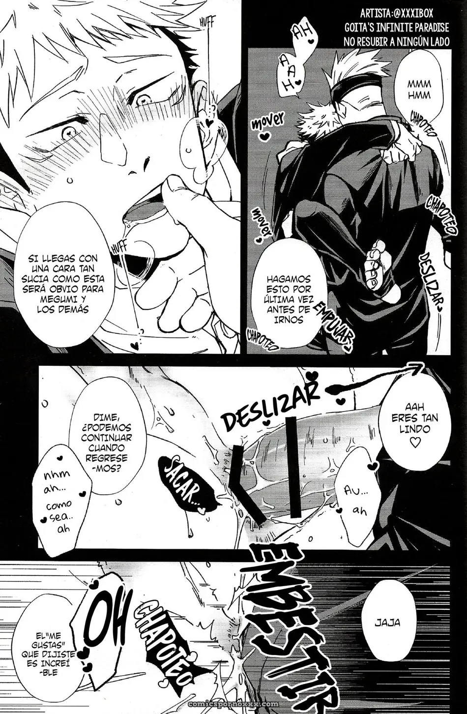 Please, Kiss me – Jujutsu Kaisen Gay - Página 46