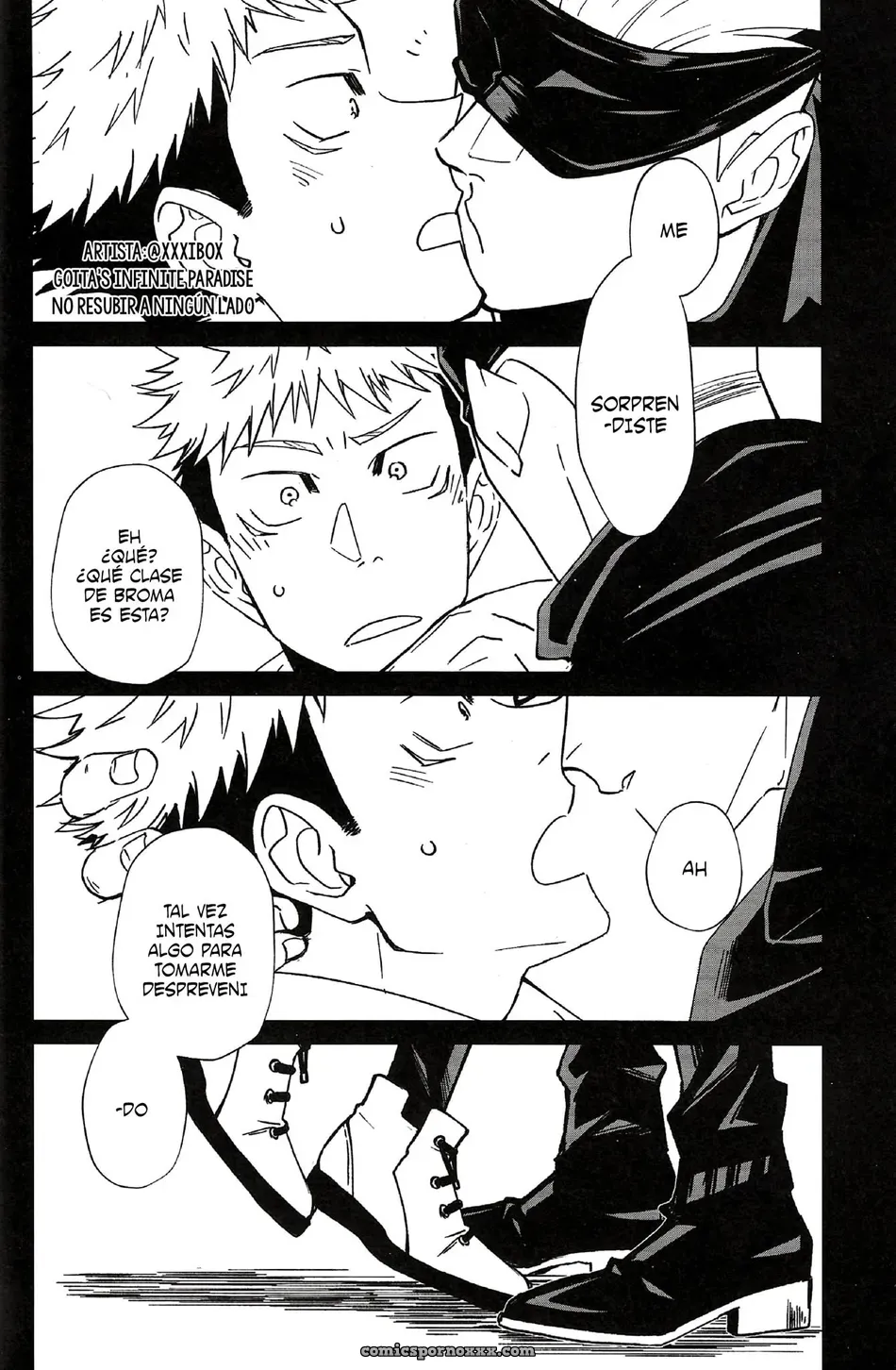 Please, Kiss me – Jujutsu Kaisen Gay - Página 5