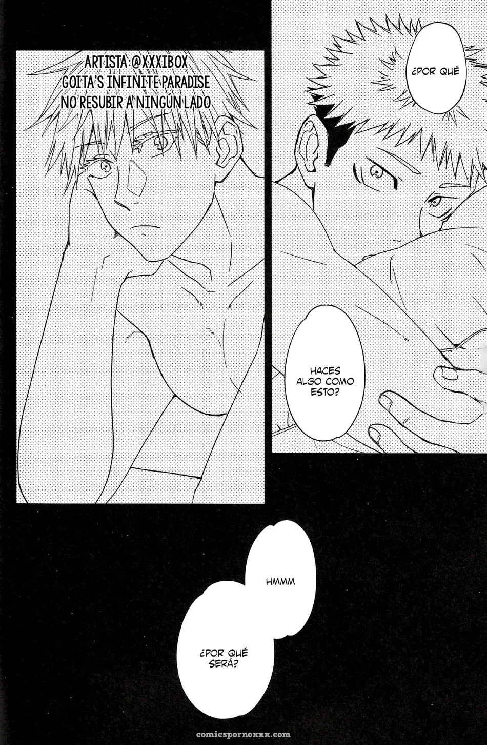 Please, Kiss me – Jujutsu Kaisen Gay - Página 7