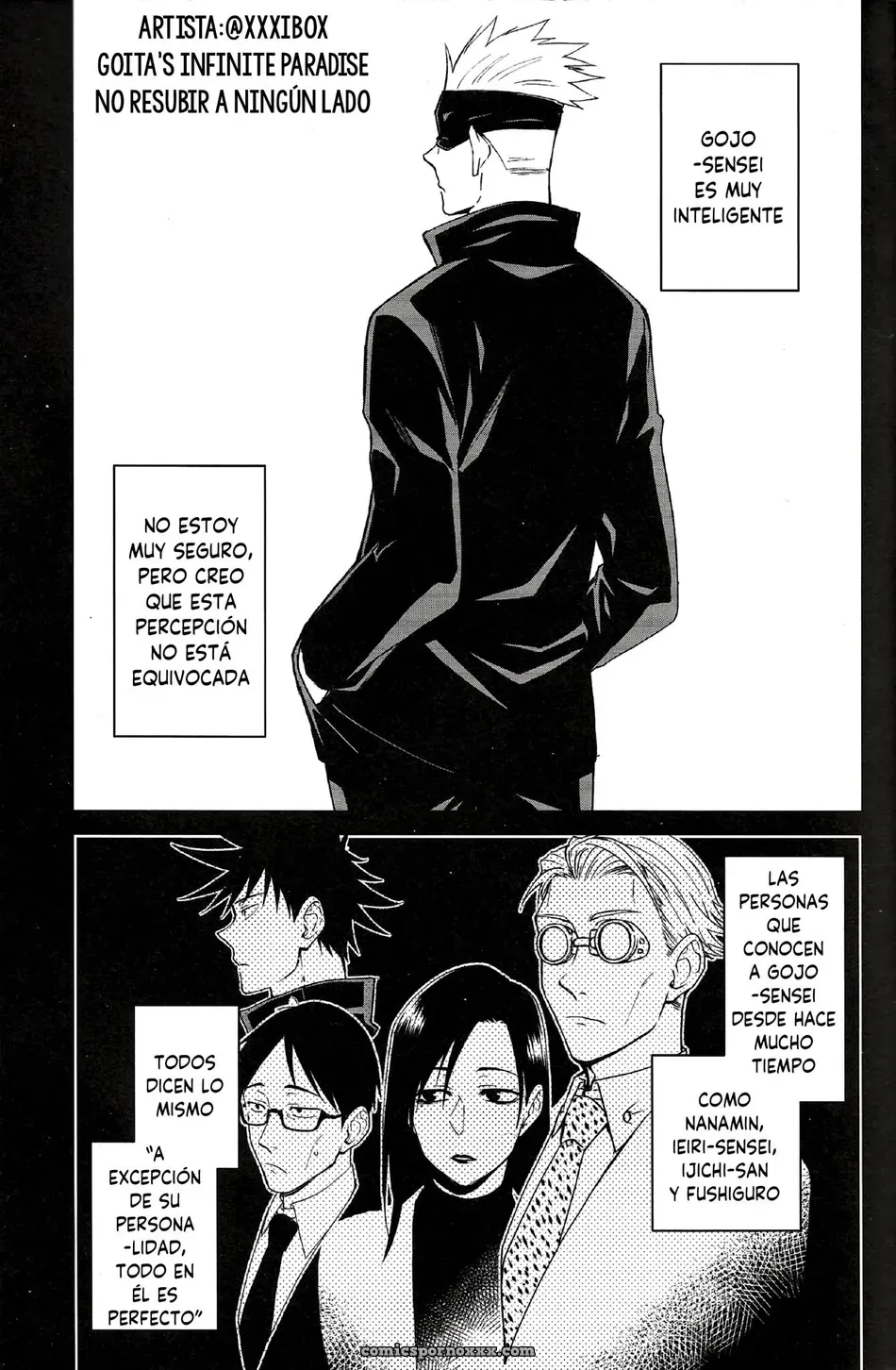 Please, Kiss me – Jujutsu Kaisen Gay - Página 8