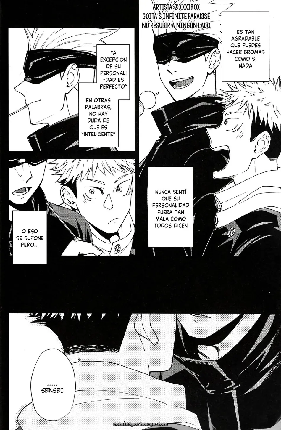 Please, Kiss me – Jujutsu Kaisen Gay - Página 9