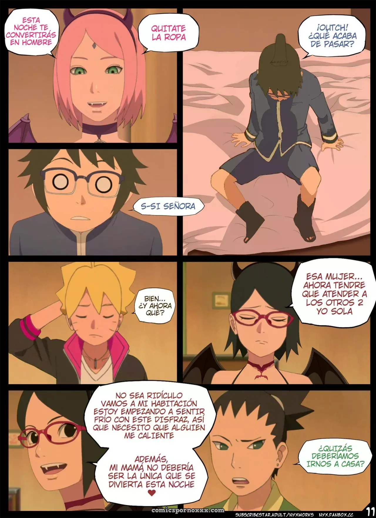 Night Of The Red Eyed Succubus – Nyx - Página 12