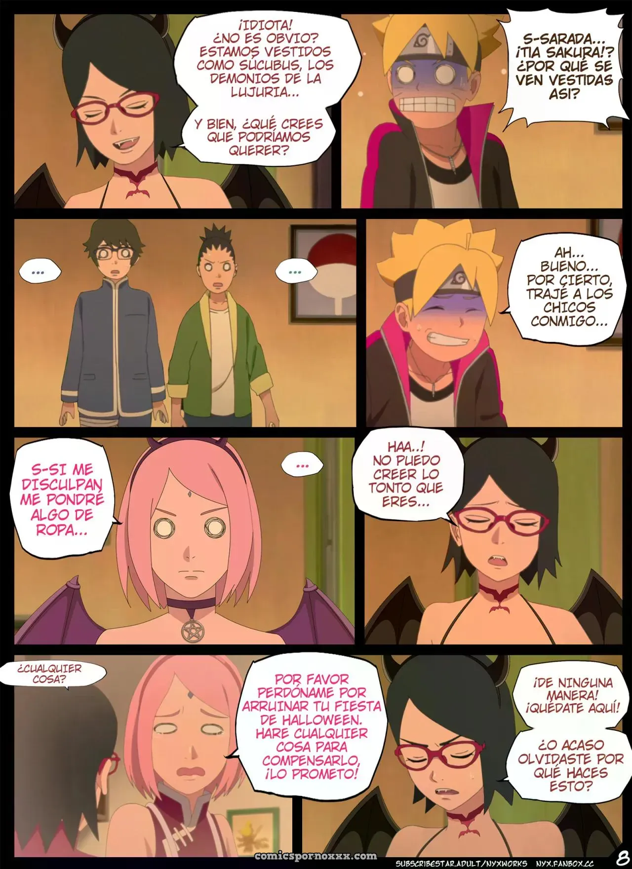 Night Of The Red Eyed Succubus – Nyx - Página 9