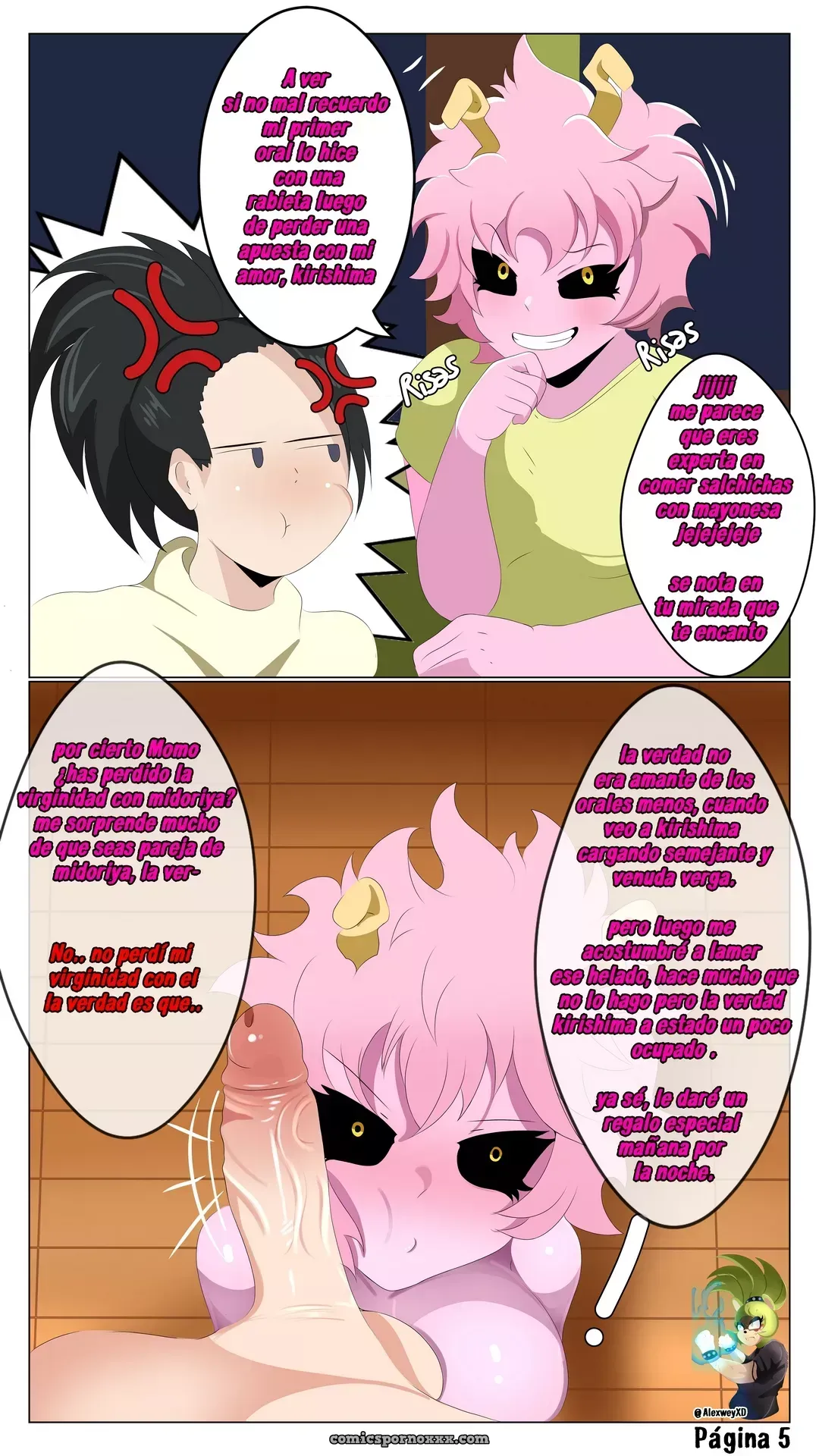 My Harem Academia – Alexweyxd - Página 6