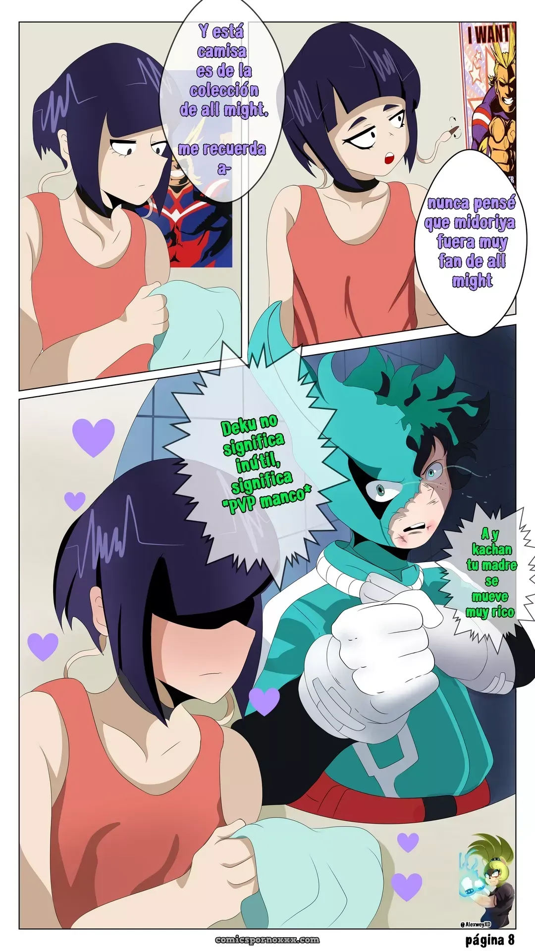 My Harem Academia – Alexweyxd - Página 9