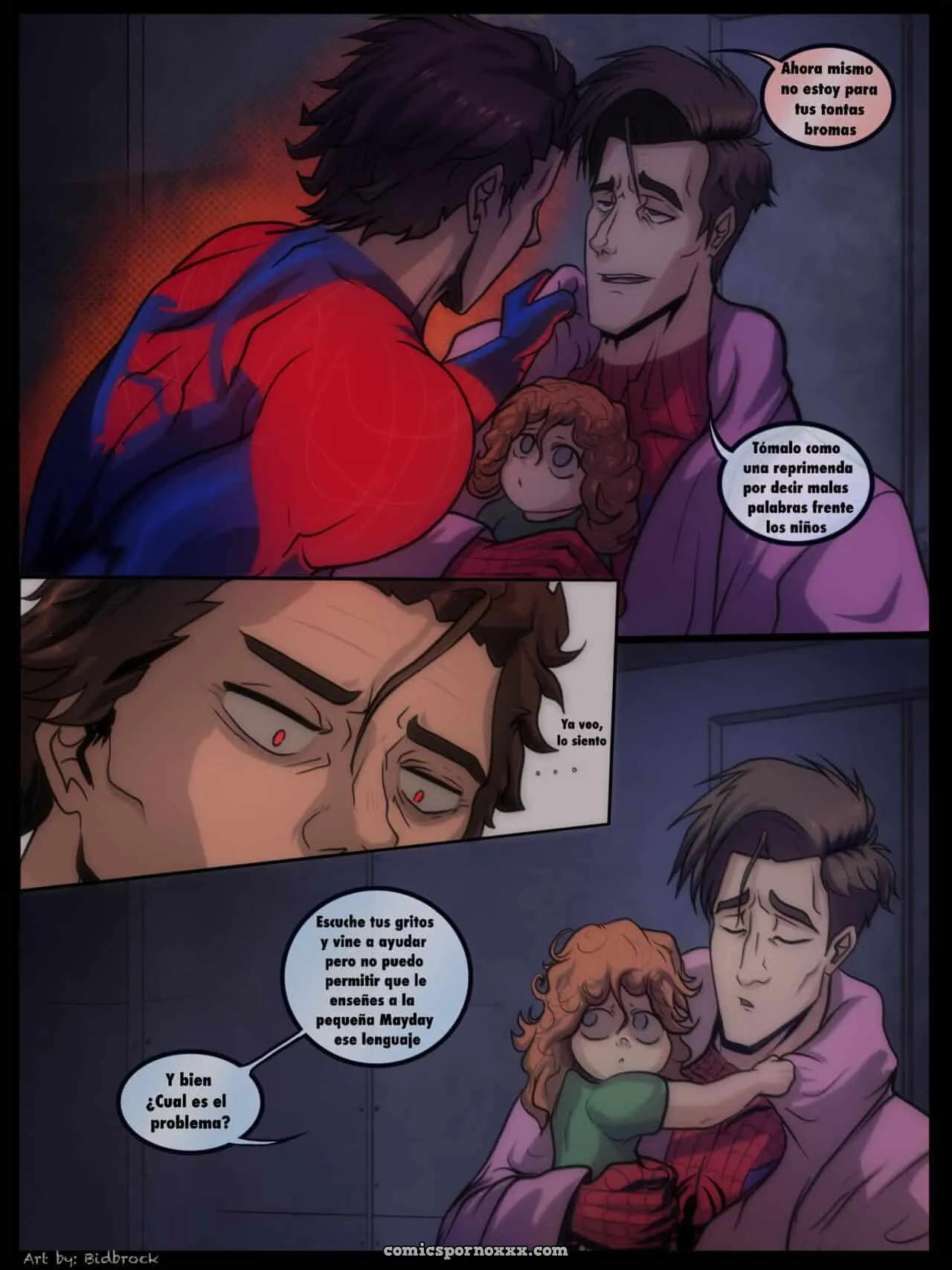 Un Pequeño Problema (Spiderman – Bidbrock) - Página 4
