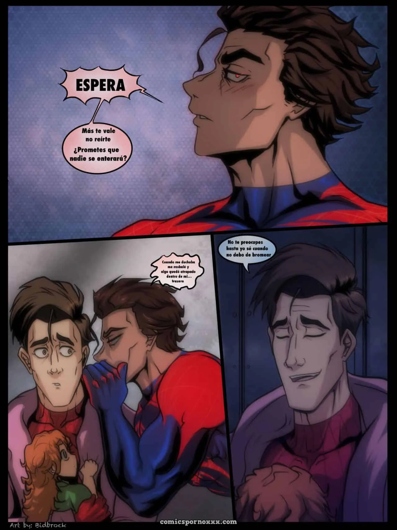 Un Pequeño Problema (Spiderman – Bidbrock) - Página 6