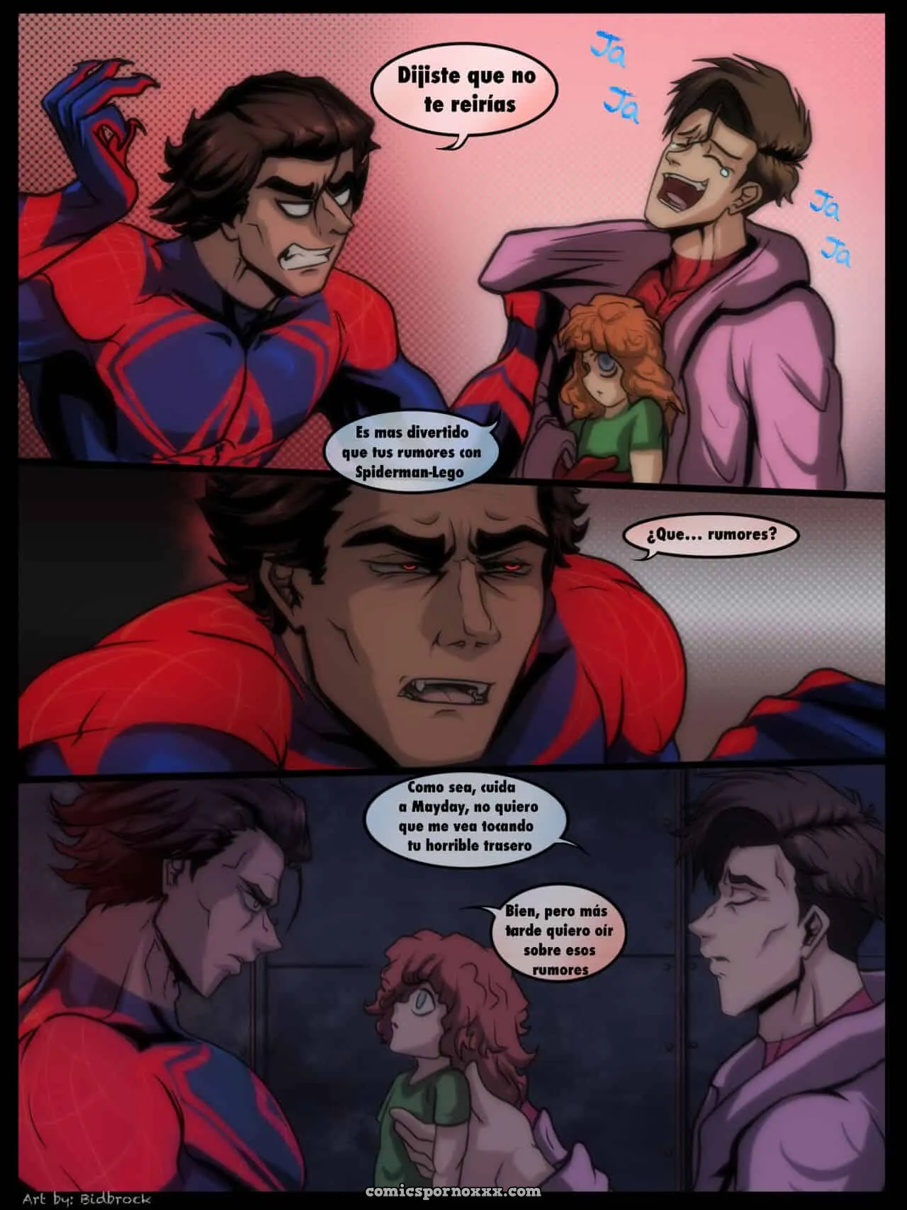 Un Pequeño Problema (Spiderman – Bidbrock) - Página 7