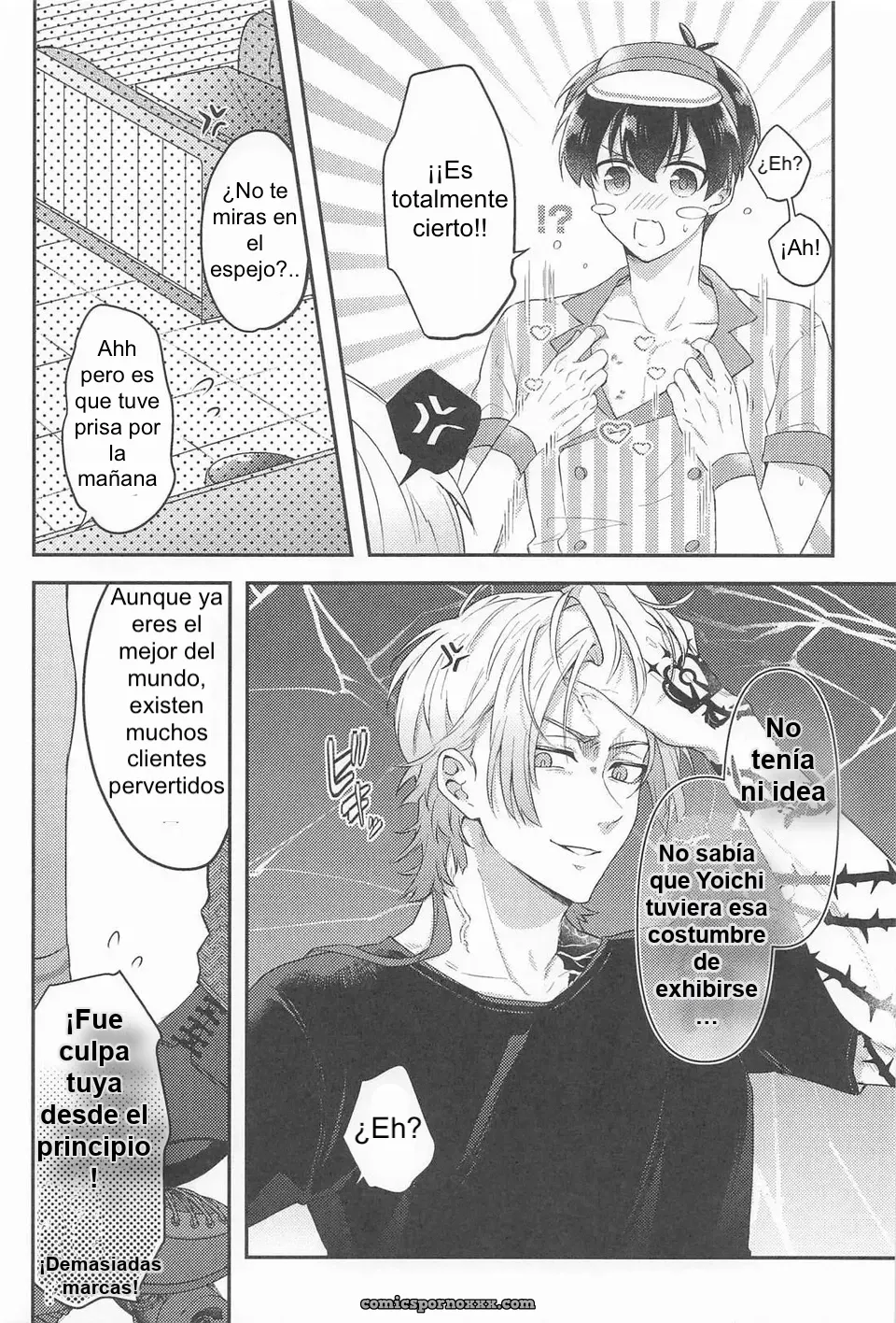 Midnight Fiction Blue Lock - Página 8