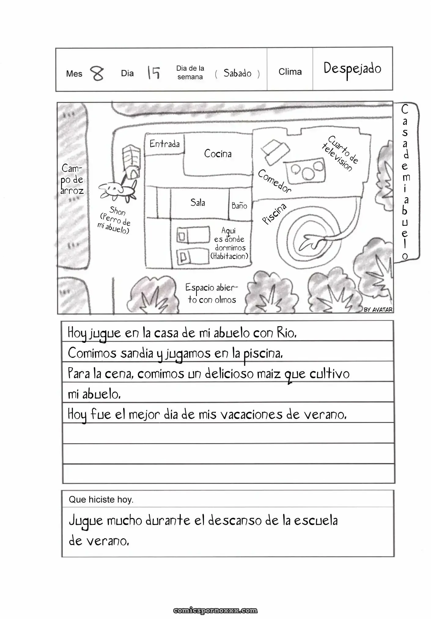 Natsu Iro Pool (Chapter #1) - Página 3