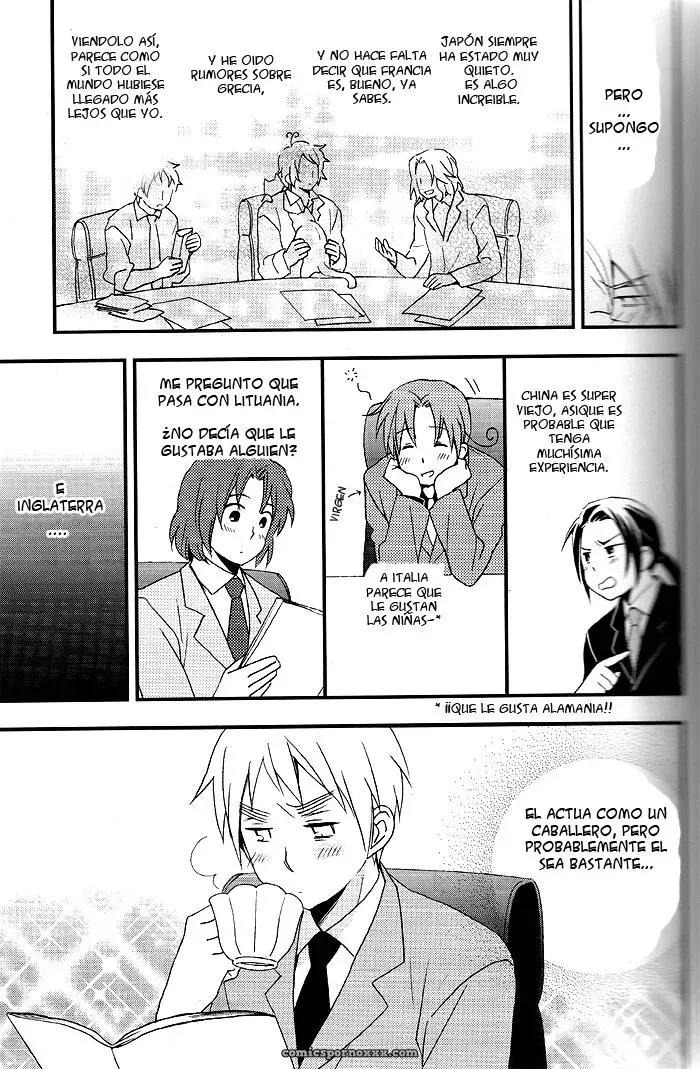 Hero To Mahoutsukai (hetalia: Axis Powers) - Página 14