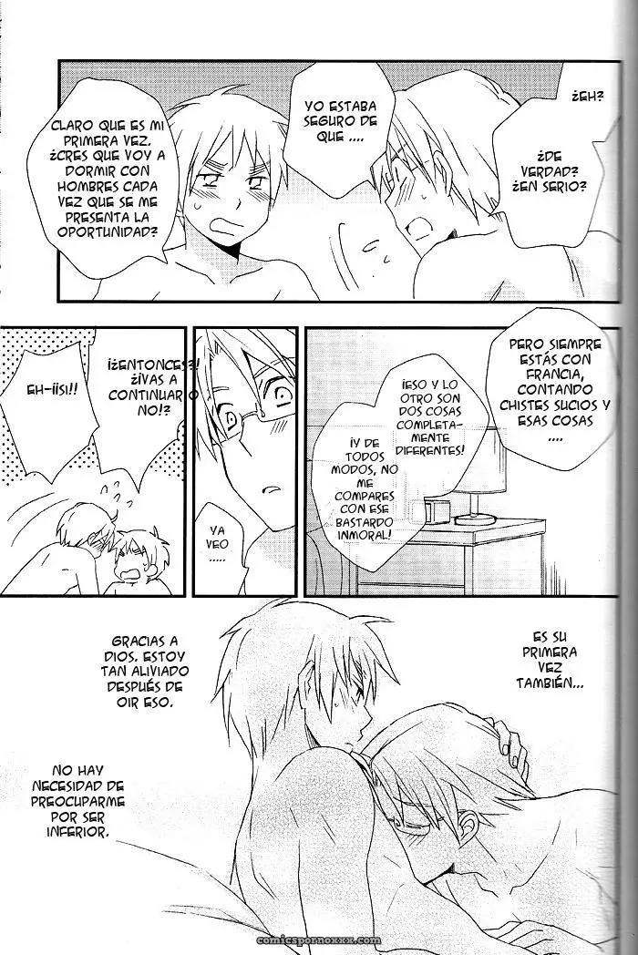 Hero To Mahoutsukai (hetalia: Axis Powers) - Página 40