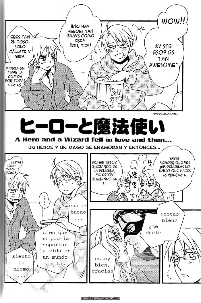 Hero To Mahoutsukai (hetalia: Axis Powers) - Página 5
