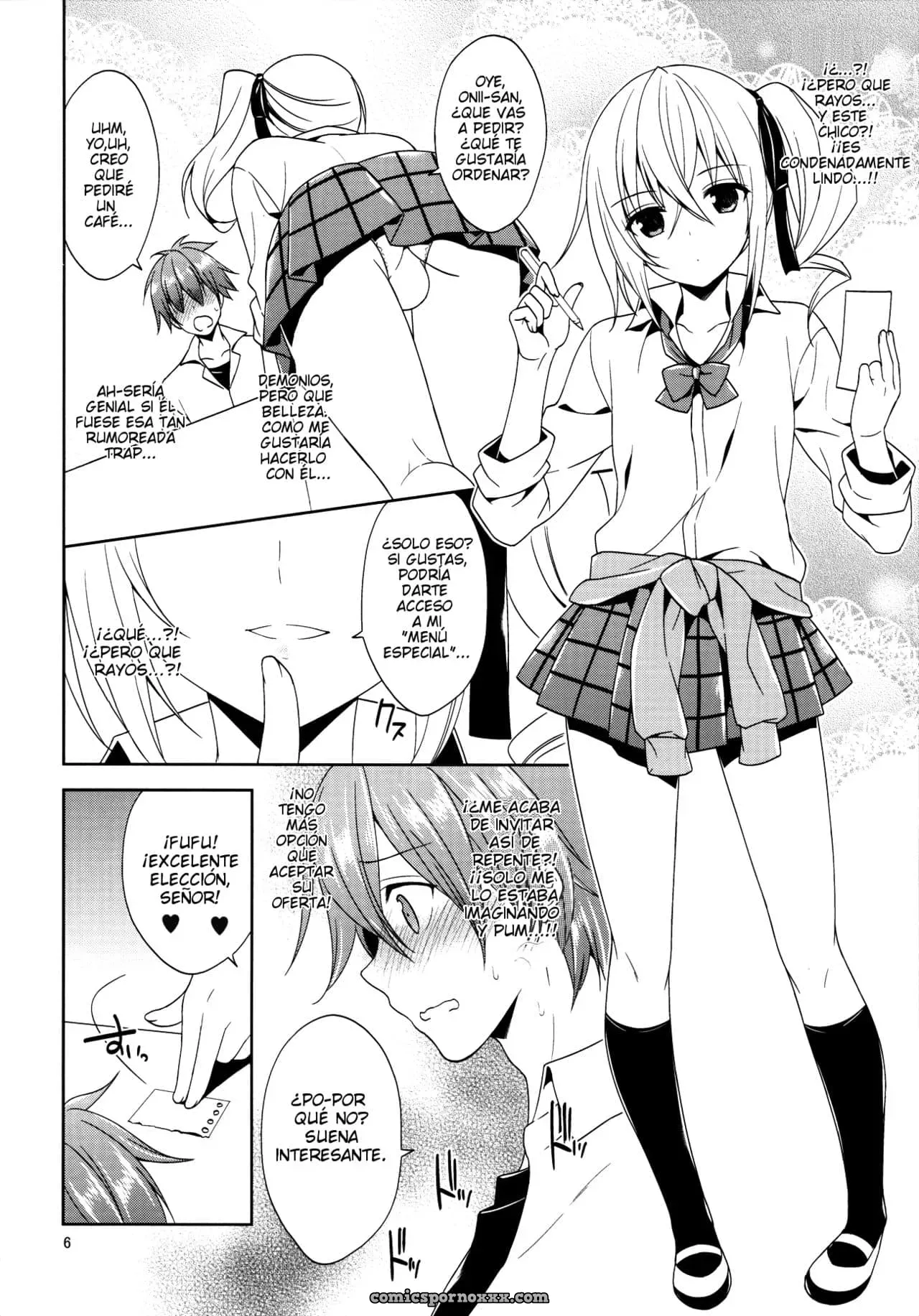 Sono Gakusai, Inran Otokonoko Kyakuhiki Chuui! - Página 6