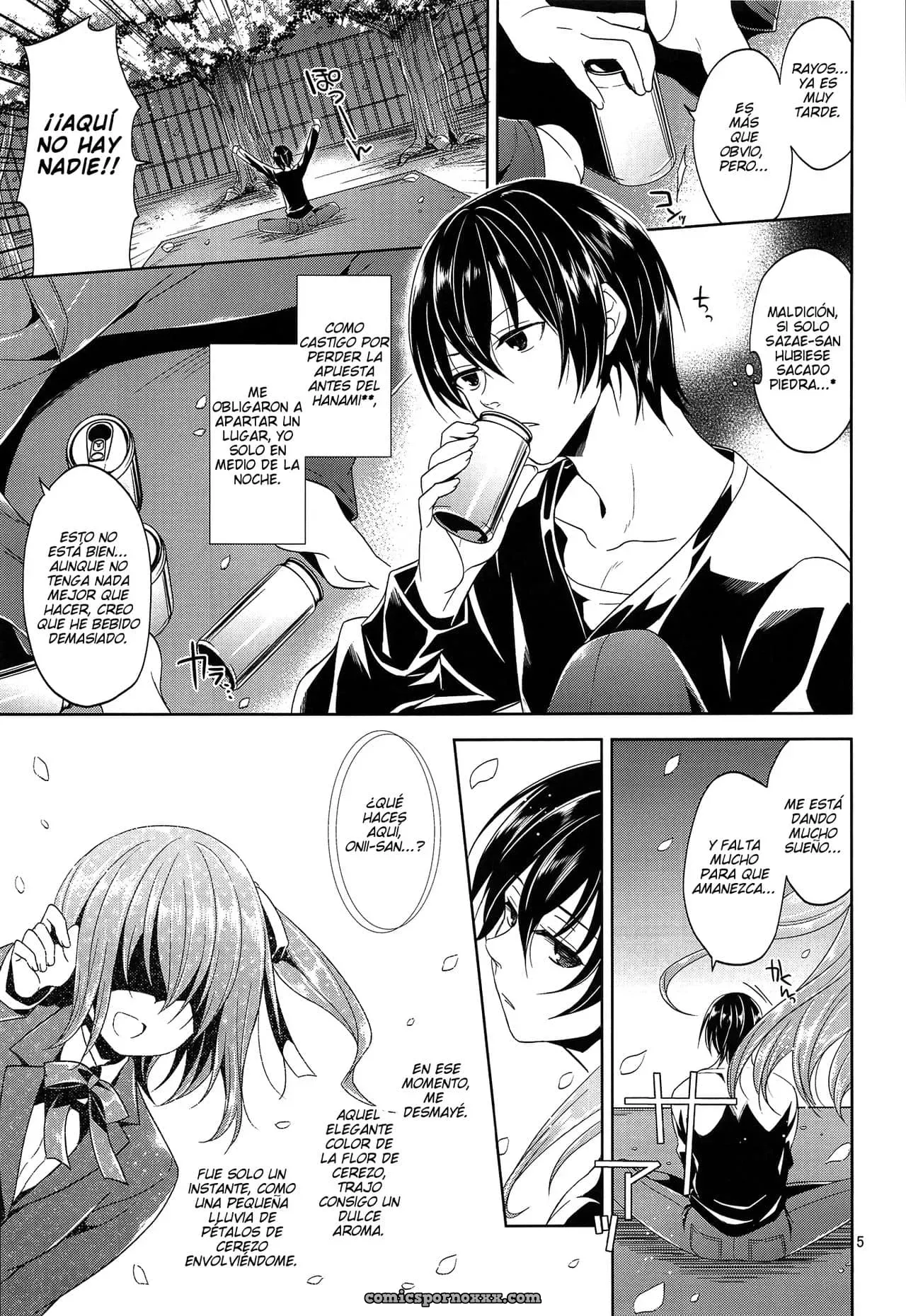 Sono Hanami, Inran Otokonoko Basho Tori Chuui - Página 4