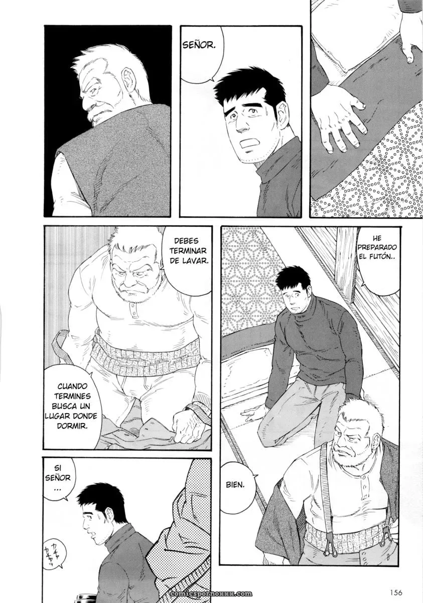 [Tagame Gengoroh] Fuyu No Banya #1 - Página 10