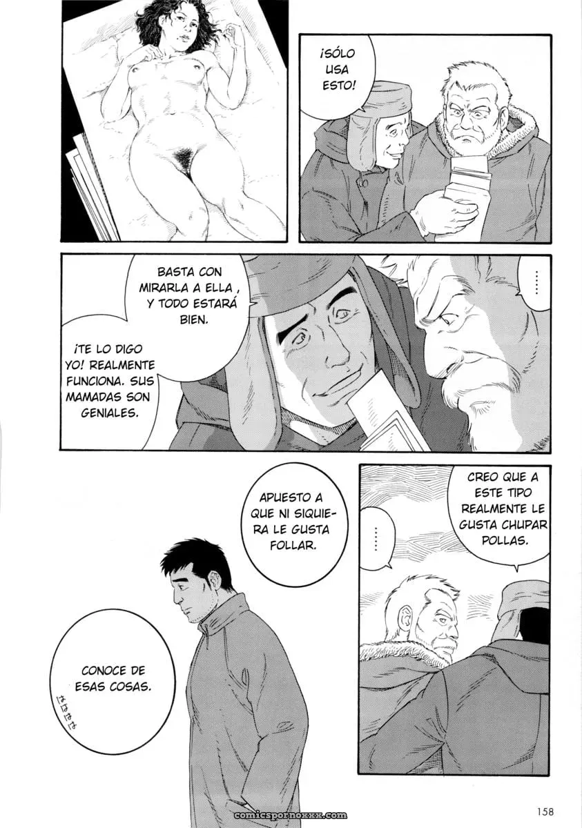 [Tagame Gengoroh] Fuyu No Banya #1 - Página 12