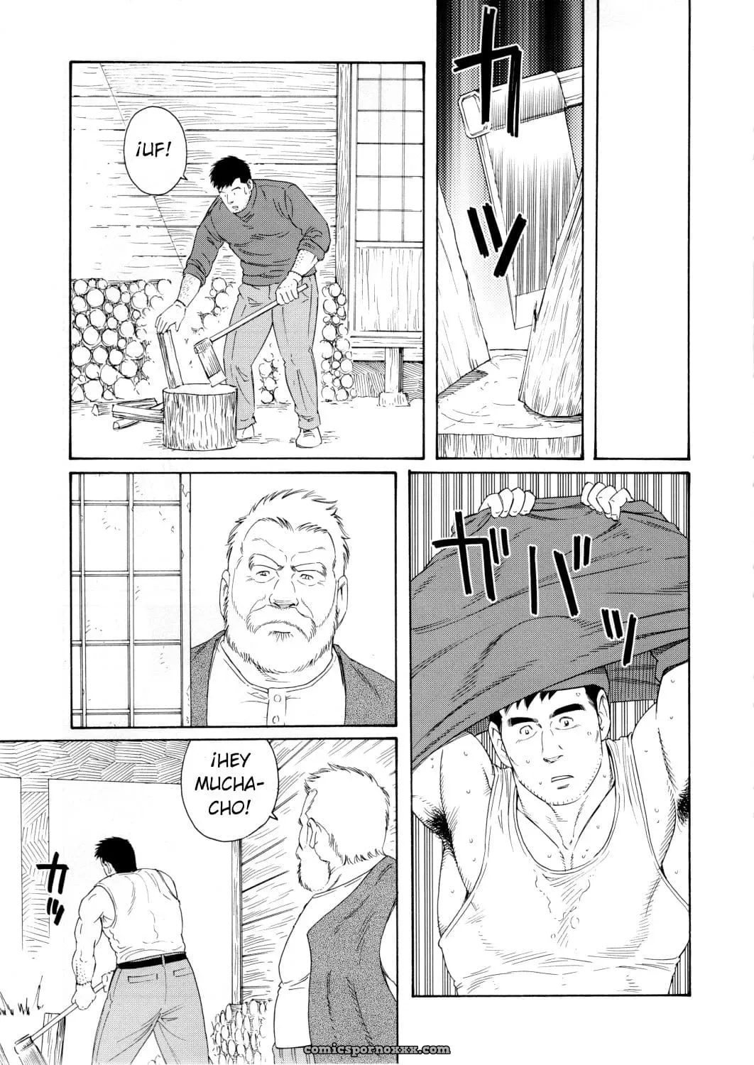 [Tagame Gengoroh] Fuyu No Banya #3 - Página 1