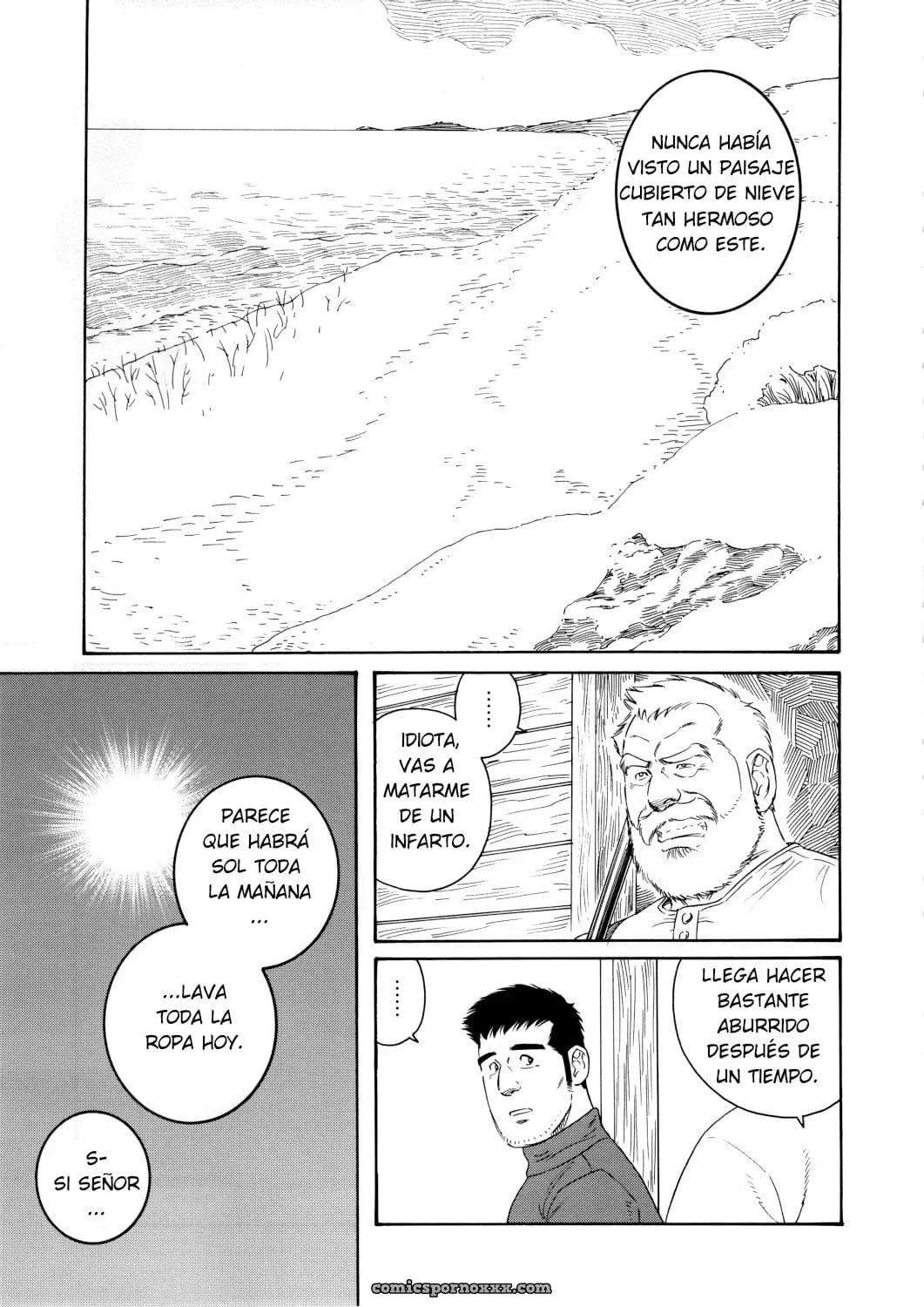 [Tagame Gengoroh] Fuyu No Banya #4 - Página 3