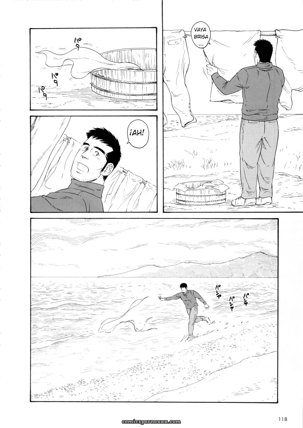 [Tagame Gengoroh] Fuyu No Banya #4 - Página 4