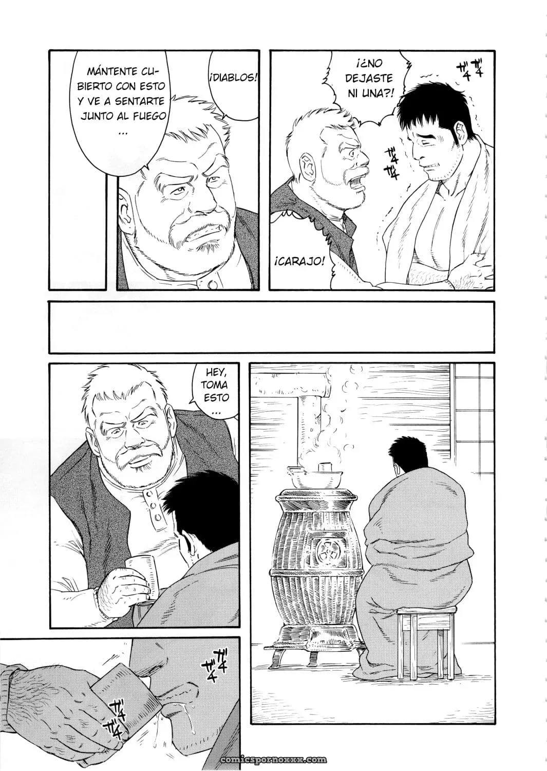 [Tagame Gengoroh] Fuyu No Banya #4 - Página 9