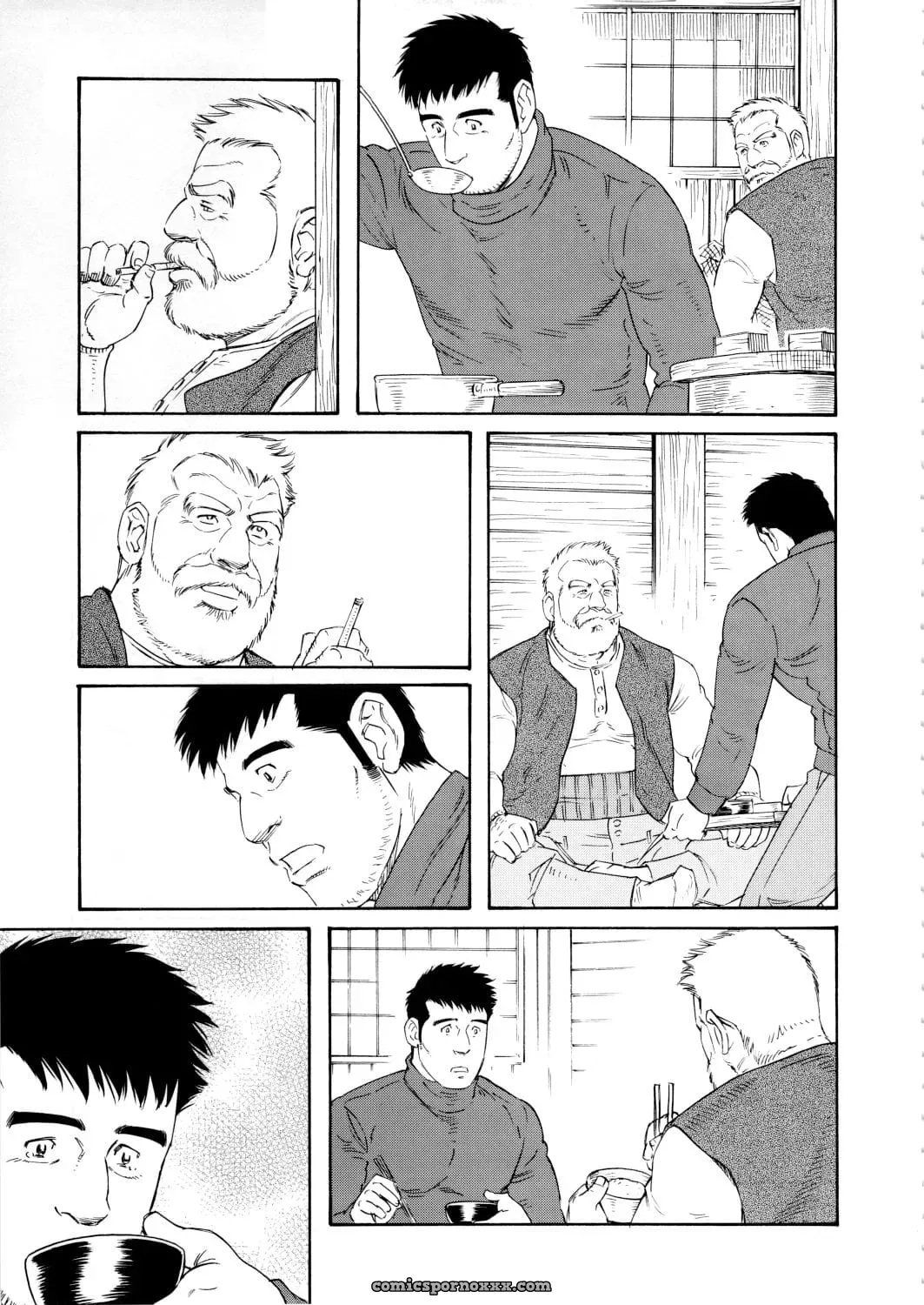 [Tagame Gengoroh] Fuyu No Banya #6 - Página 11