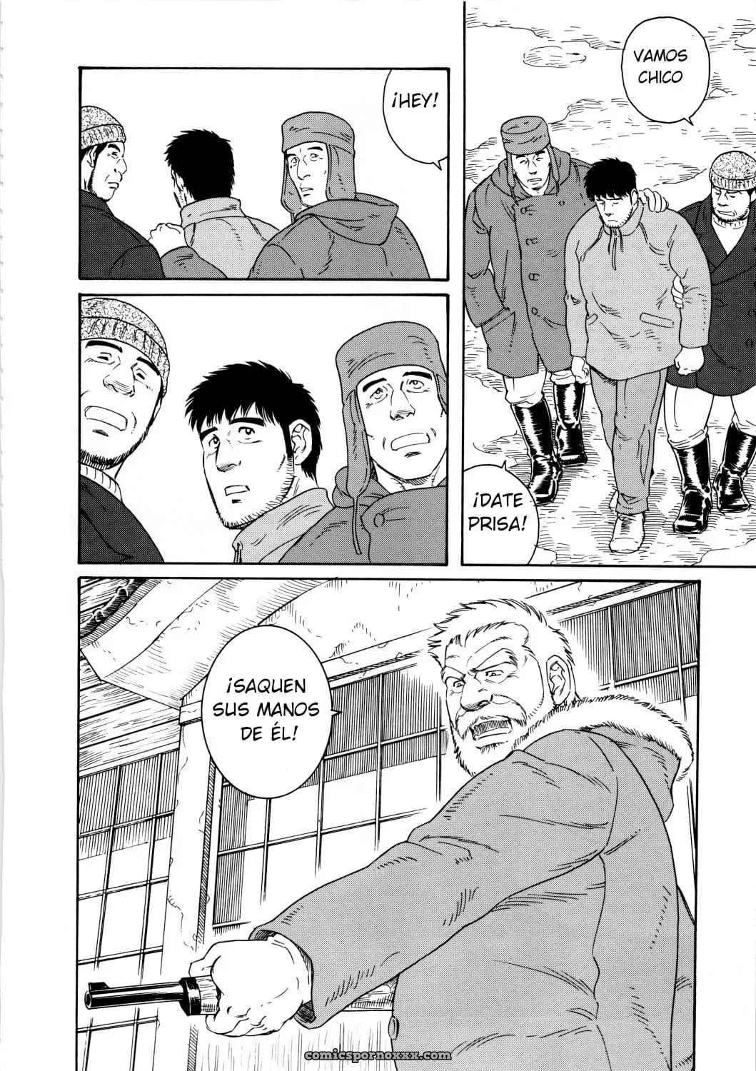 [Tagame Gengoroh] Fuyu No Banya #7 - Página 10