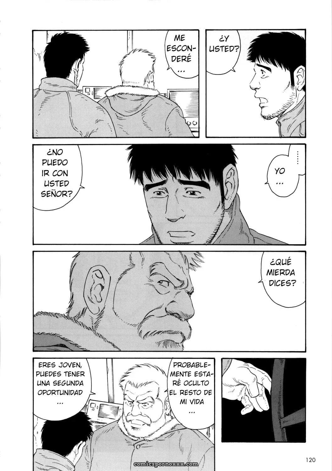 [Tagame Gengoroh] Fuyu No Banya #7 - Página 14