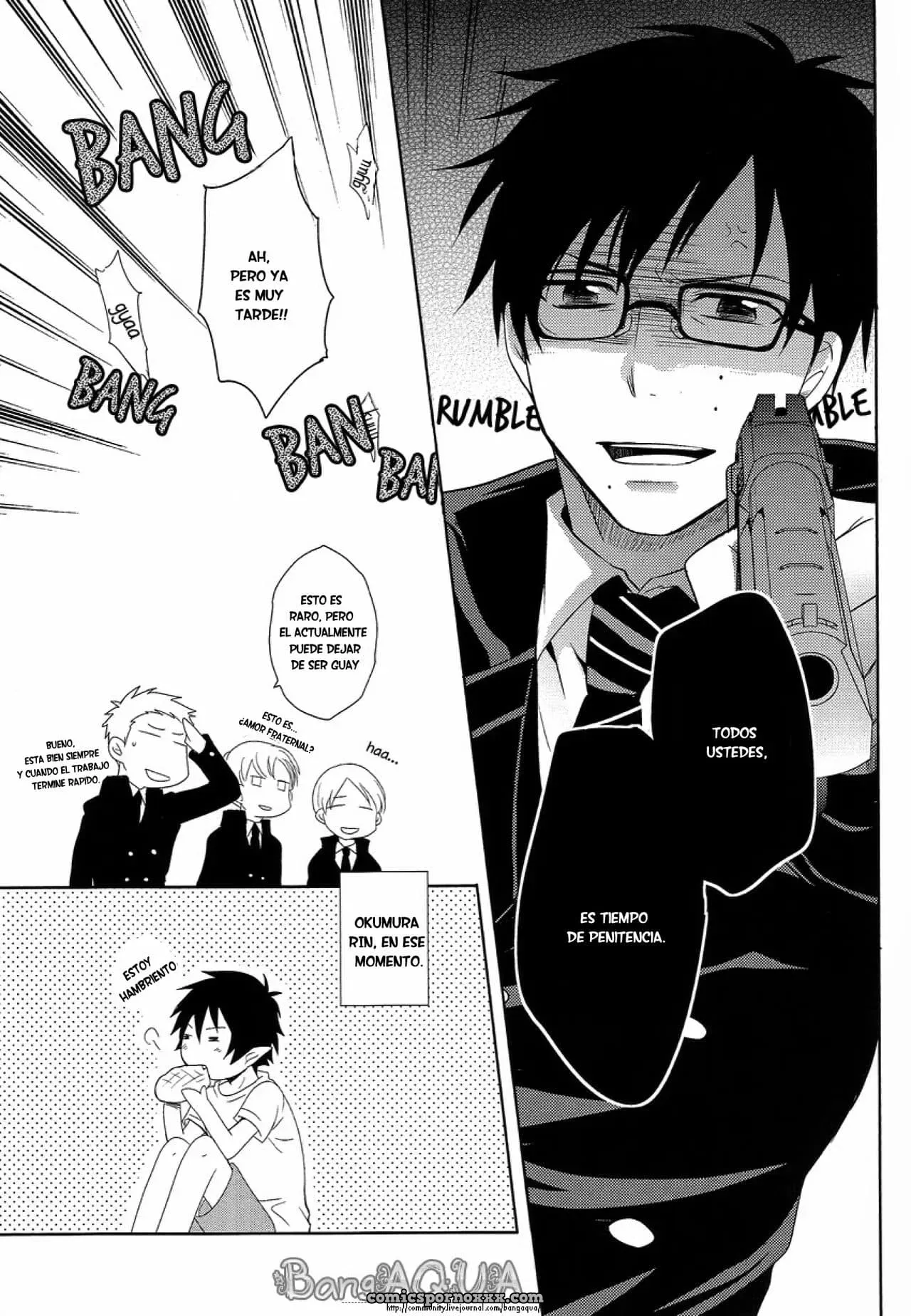 Toaru Ani-baka No Exorcist (Ao No Exorcist) - Página 8