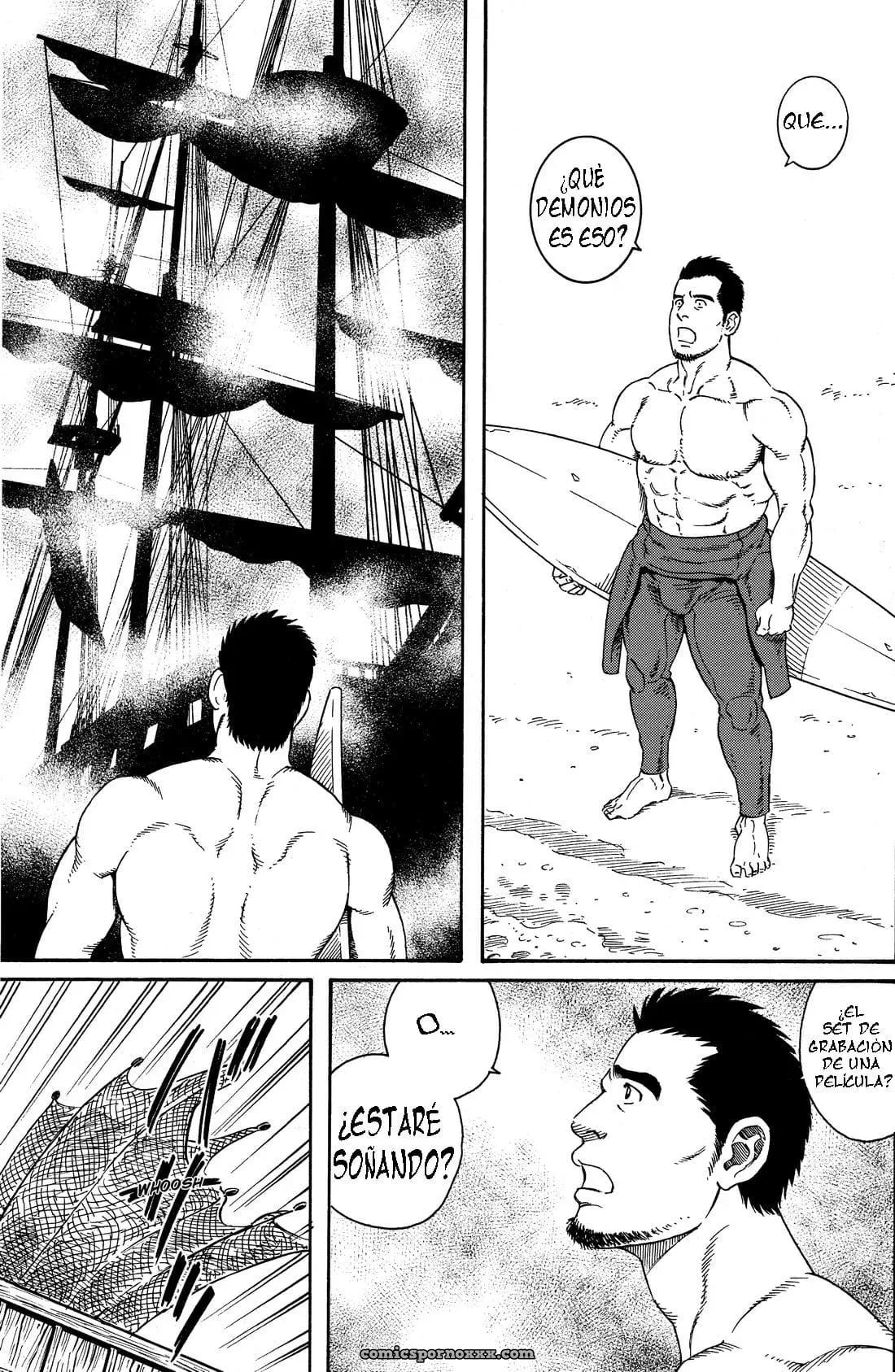 [Tagame Gengoroh] El Holandés Volador - Página 1