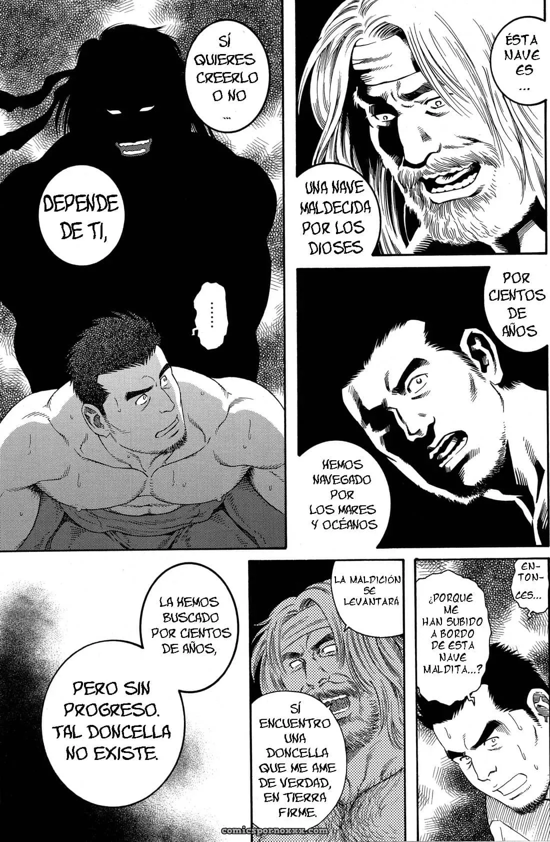 [Tagame Gengoroh] El Holandés Volador - Página 11