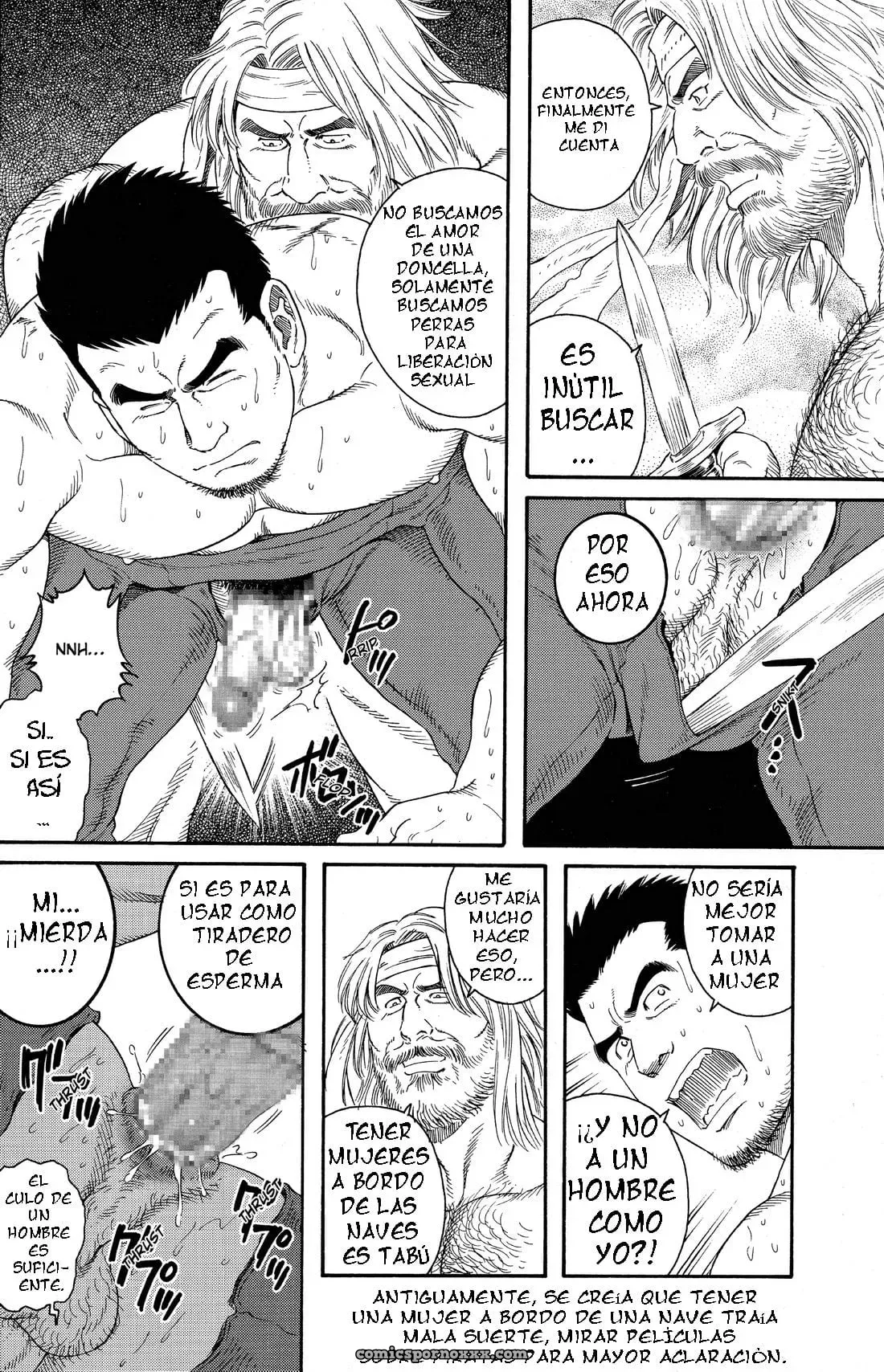 [Tagame Gengoroh] El Holandés Volador - Página 12