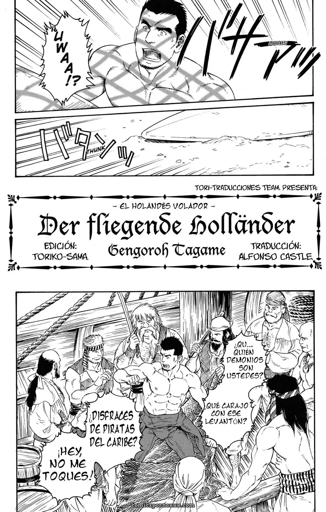 [Tagame Gengoroh] El Holandés Volador - Página 2