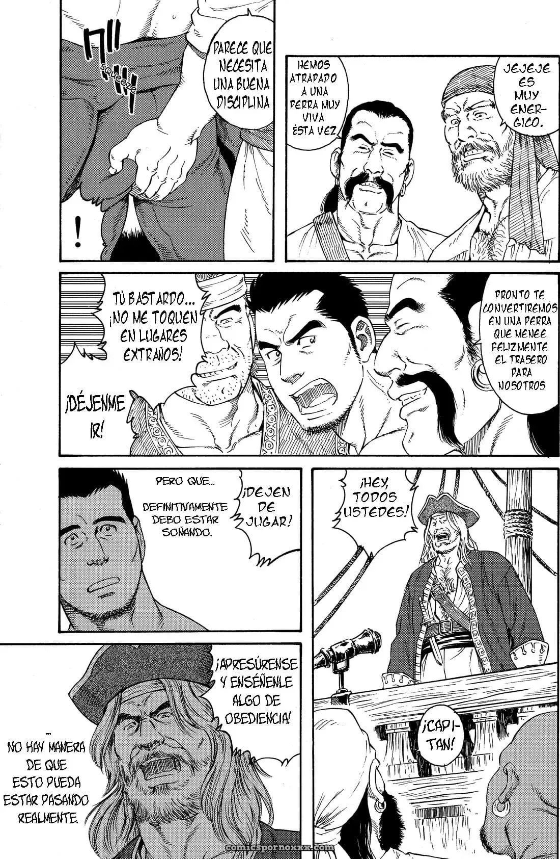 [Tagame Gengoroh] El Holandés Volador - Página 3