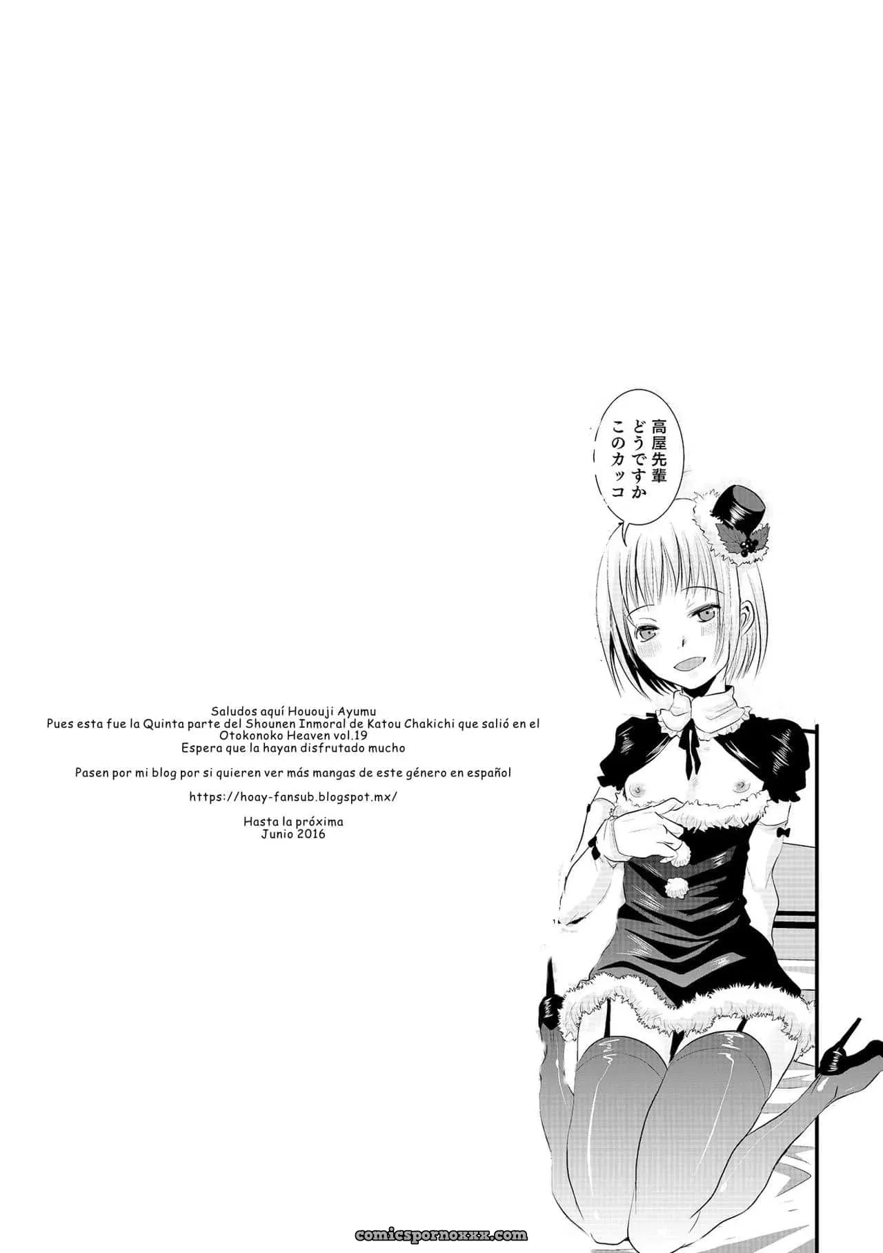 Shounen Immoral 5 (Otokonoko Heaven Vol. 19) - Página 19