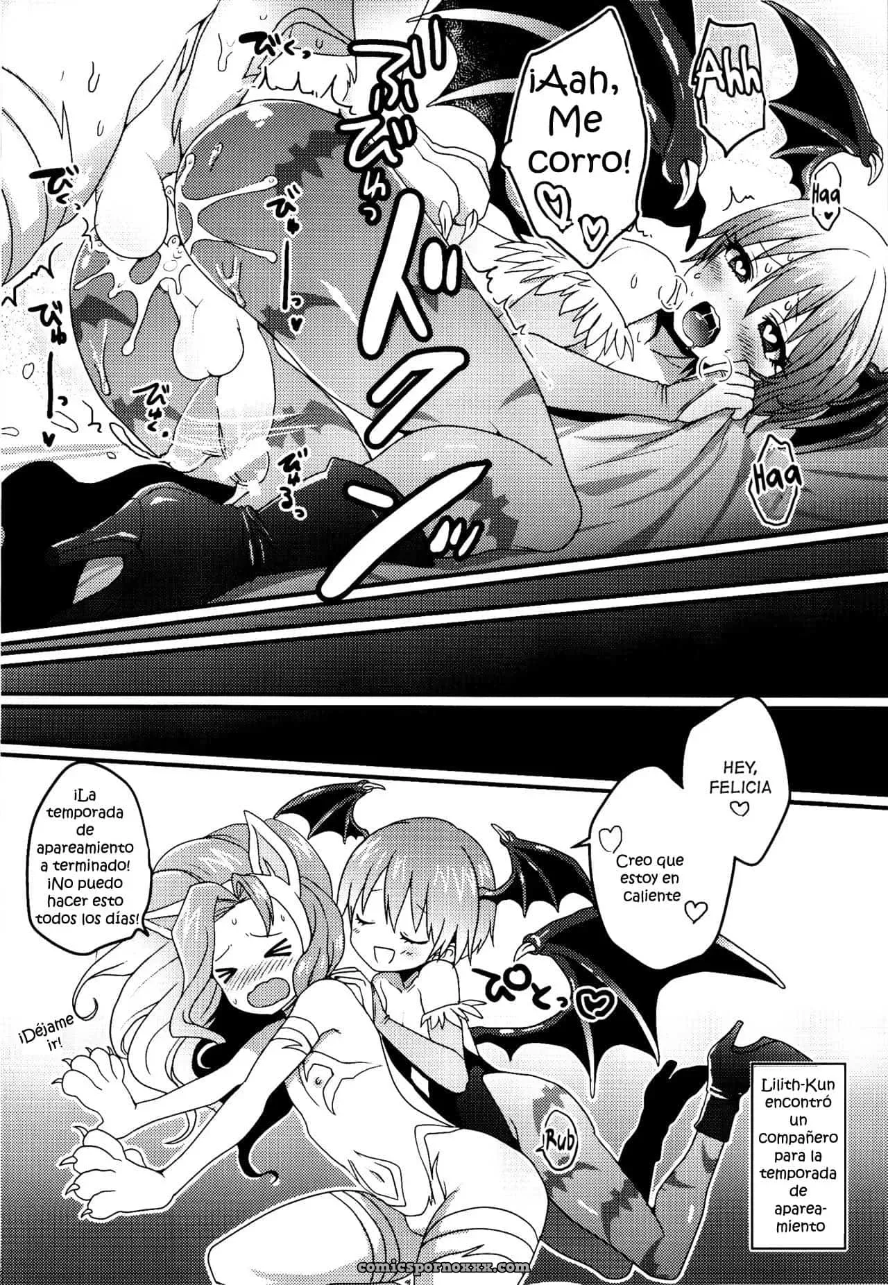 Lilith-kun To Nenneko Shimasho – Felicia-kun To Issho (Darkstalkers) - Página 13