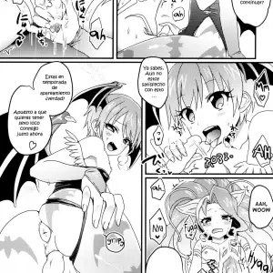 Lilith-kun To Nenneko Shimasho - Felicia-kun To Issho (Darkstalkers) - Página 8