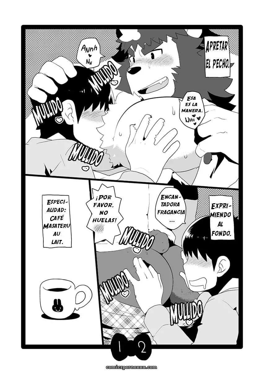 [Itachi Gokko (Takezamurai)] Kemo Cafe - Página 12