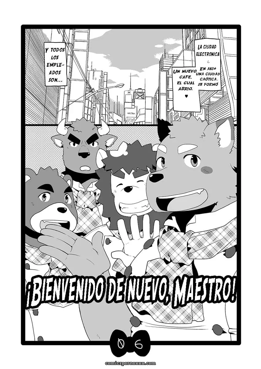 [Itachi Gokko (Takezamurai)] Kemo Cafe - Página 6