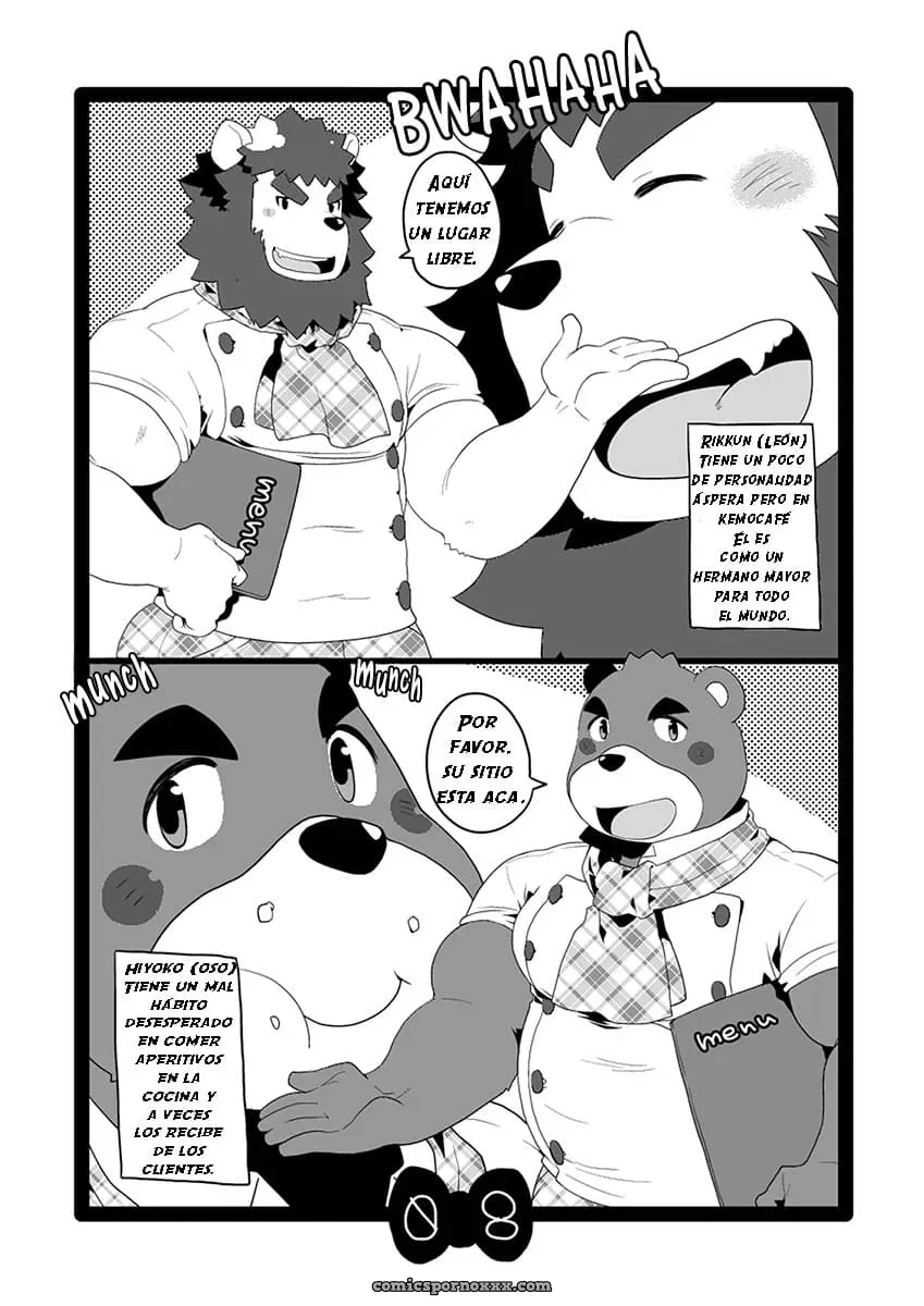 [Itachi Gokko (Takezamurai)] Kemo Cafe - Página 8