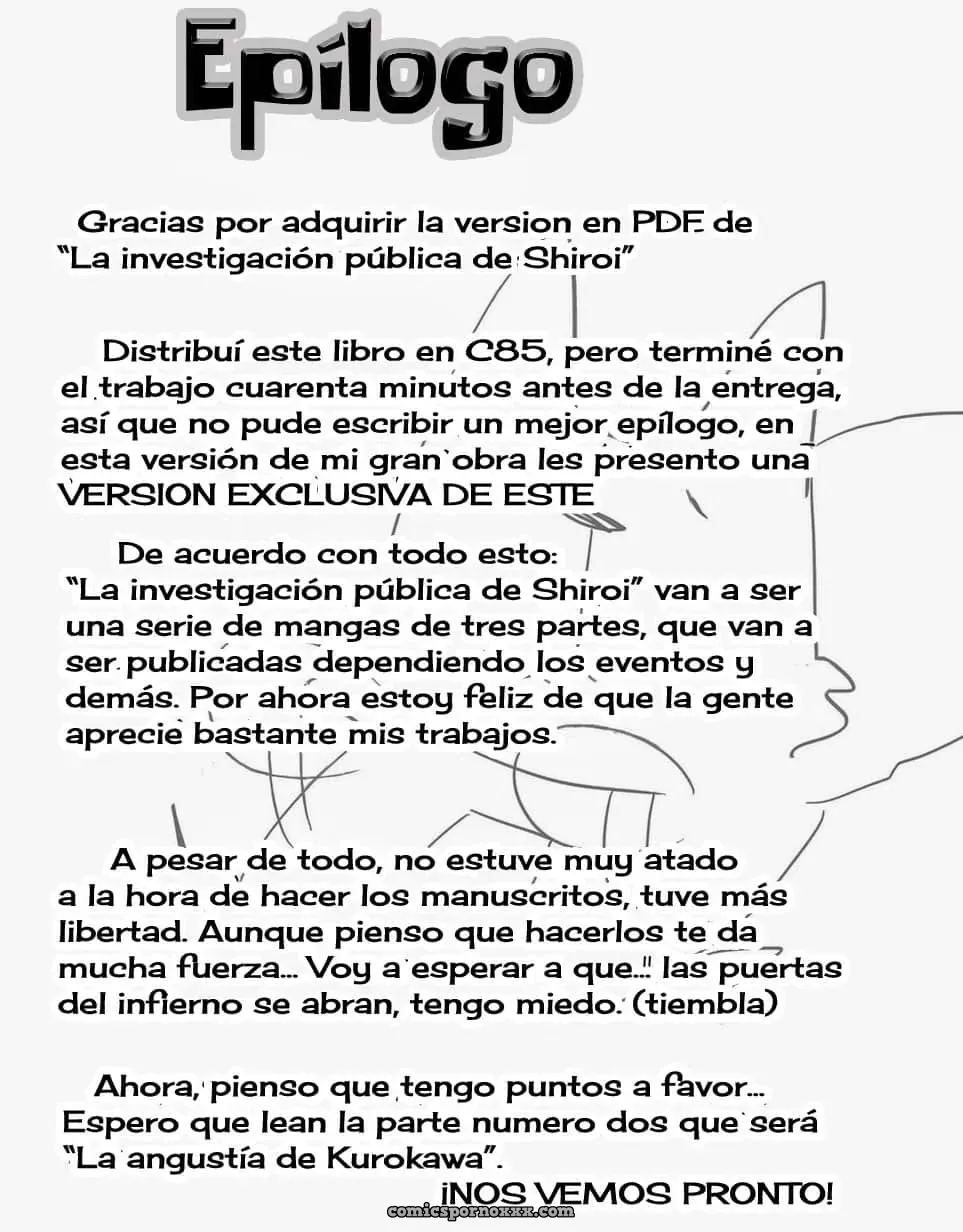 La Investigación Pública De Shiro - Página 37