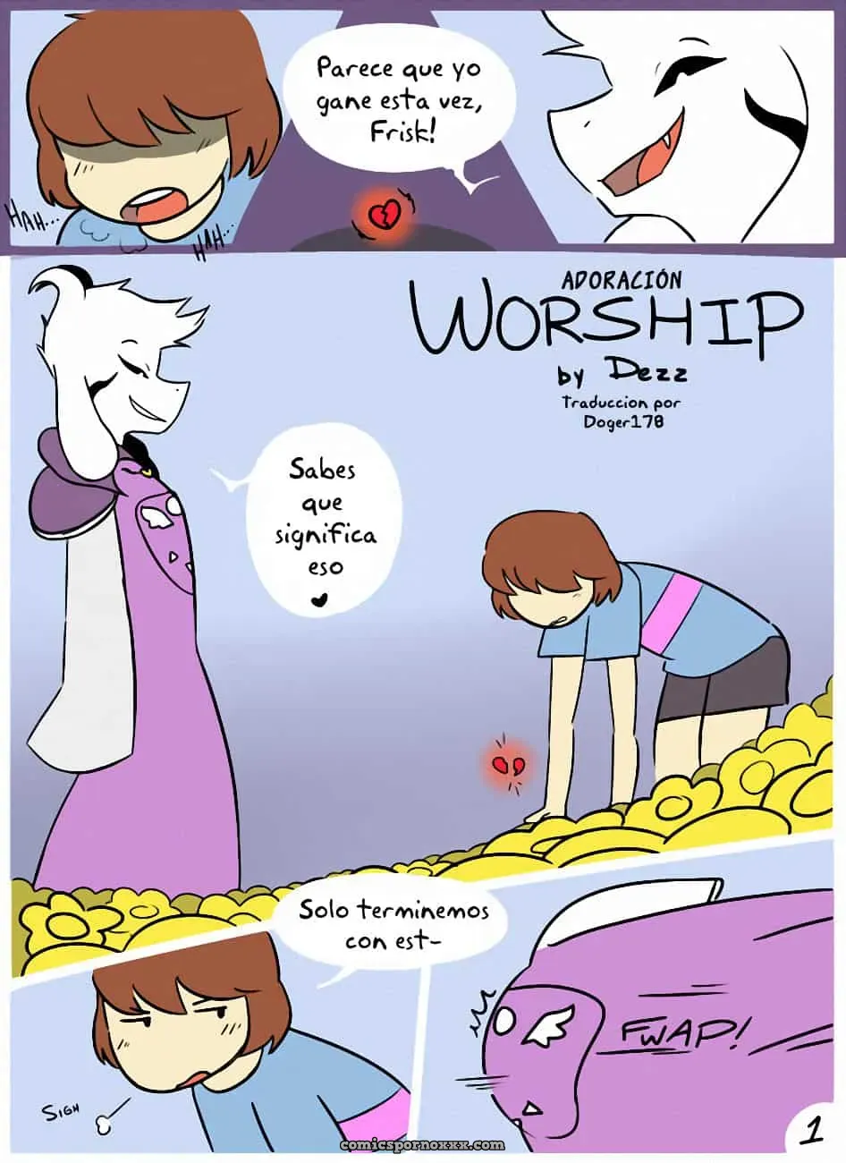 [Dezz] Worship (Undertale) - Página 1