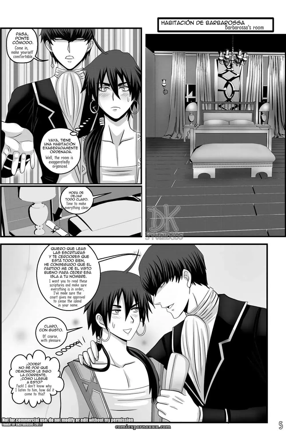 The King’s Road (Magi The Labyrinth Of Magic) - Página 6