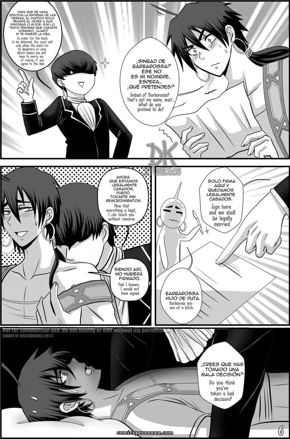 The King’s Road (Magi The Labyrinth Of Magic) - Página 7