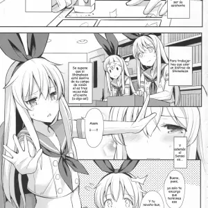 Neteiru Shimakaze-kun Mitetara Gaman Dekinakatta (Kantai Collection -Kancolle-) - Página 2