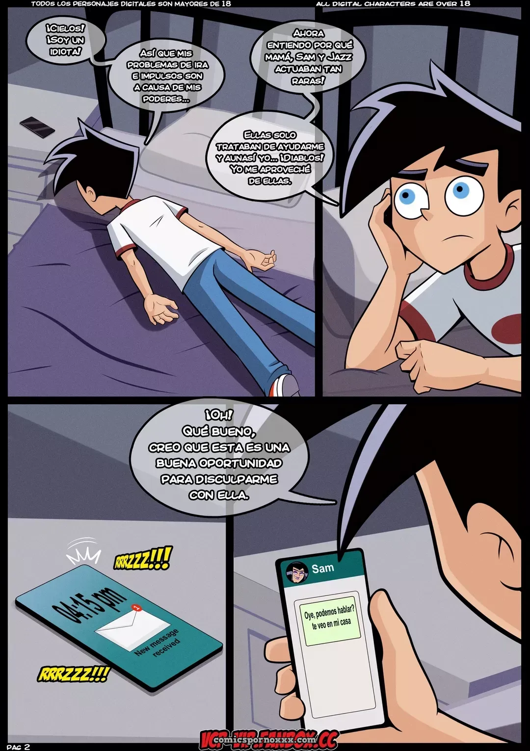 Pubertad Fantasma #4 (Danny Phantom) - Página 3